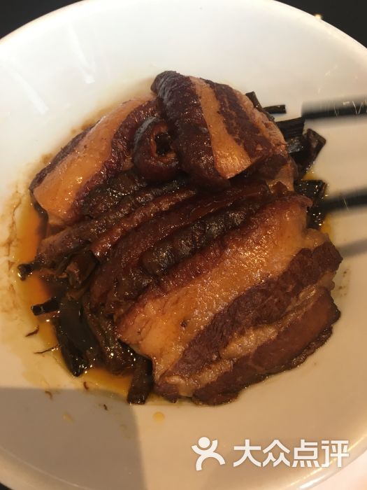 茶树菇扣肉