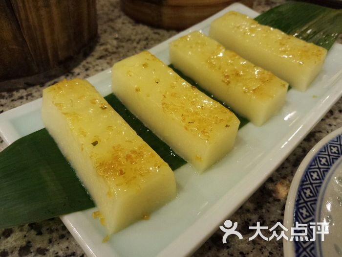 南京大牌档(龙江店)桂花拉糕图片 - 第1张