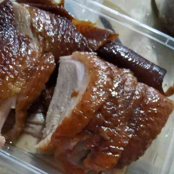 王记北京片皮烤鸭-"太久没吃到的片皮鸭,外卖上看着卖