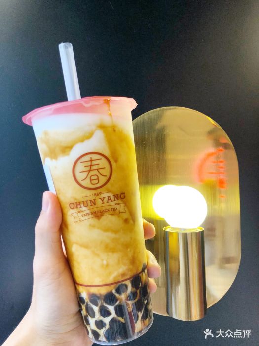 春阳茶事(田子坊店)黑糖珍珠鲜奶图片