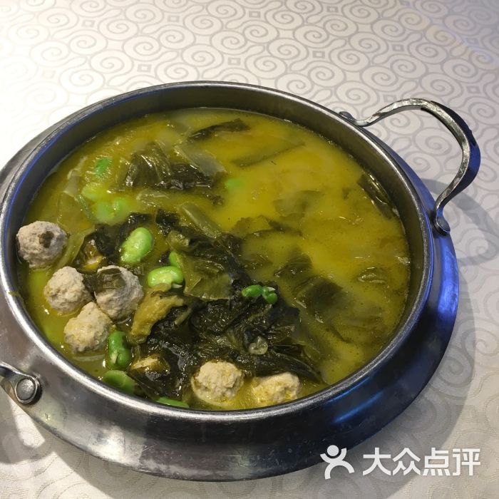 蚕豆酸菜丸子