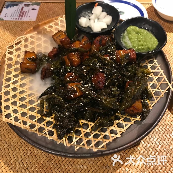 古今长安老茶坊乌龙茶香肉图片-北京陕菜-大众点评网