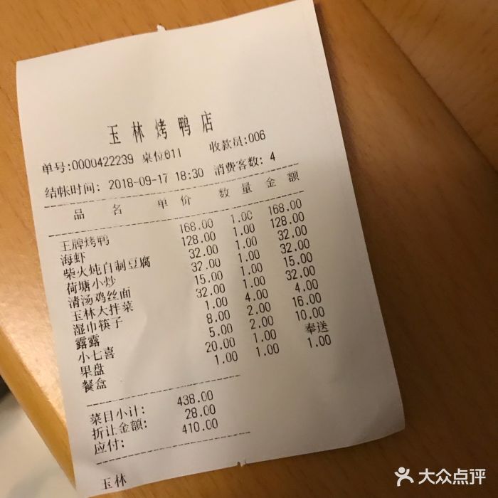 玉林烤鸭(垡头分店)图片 - 第159张