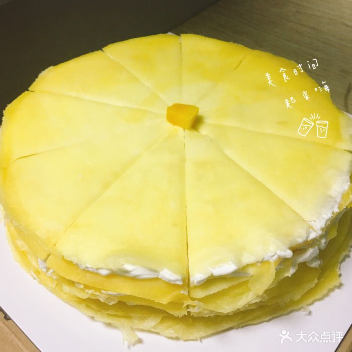 幸福西饼生日蛋糕(车公庙店)榴莲千层图片 - 第1张