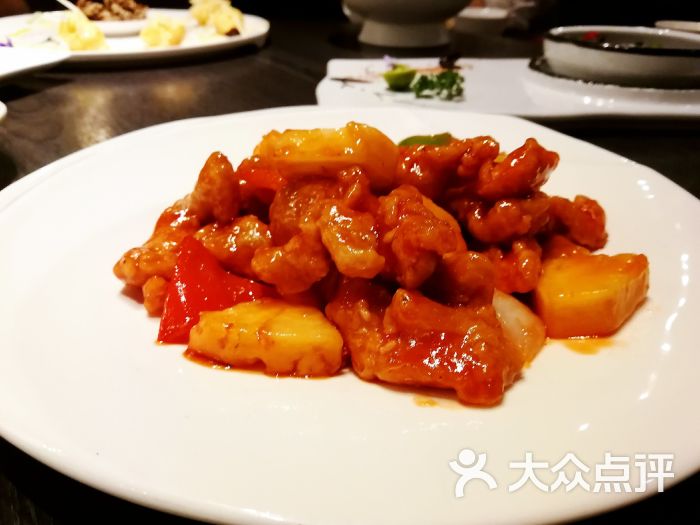 汉来轩(七宝万科广场店)-鲜果咕咾肉图片-上海美食