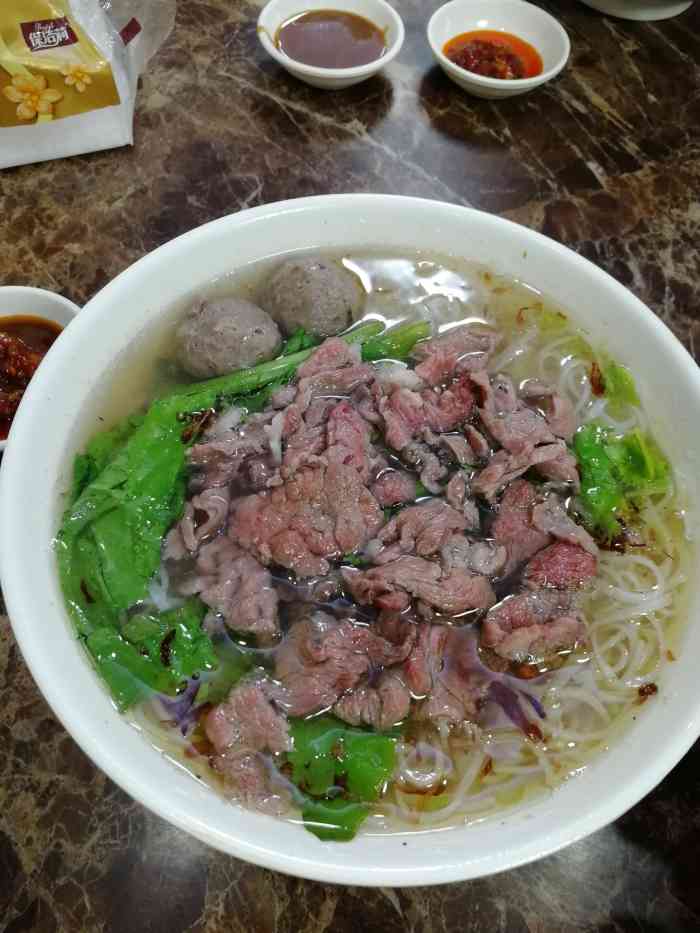 白塔牛肉粿条汤(罗岗店)-"潮汕是个好地方 围绕牛肉做出来这么多.