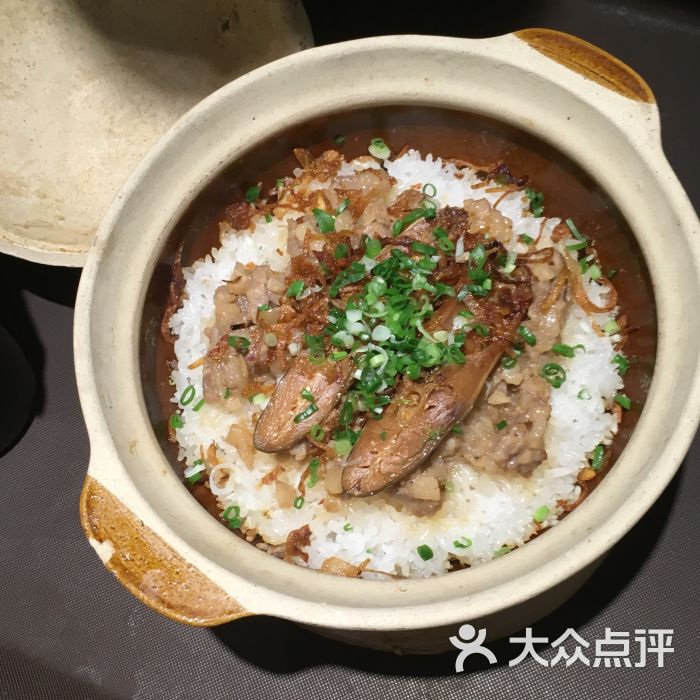 咸鱼肉饼煲仔饭