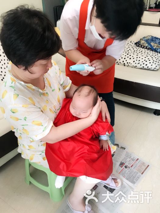 金麒麟J·KIRIN新生儿理胎发婴儿理发-图片-上海-大众点评网