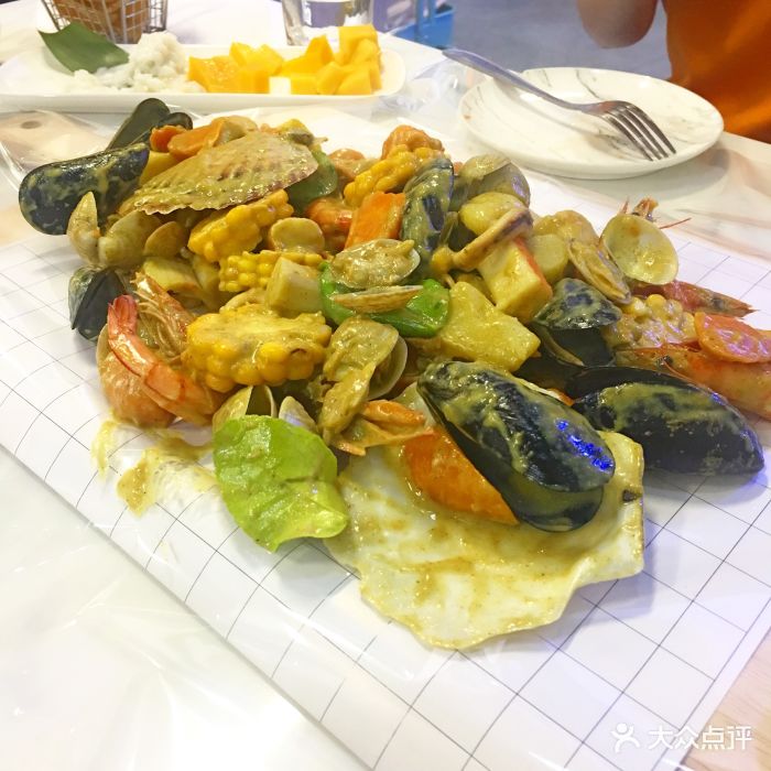 seafood-手抓海鲜-菜-手抓海鲜图片-温州美食-大众点评网