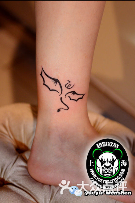 纹身小翅膀内容图片分享