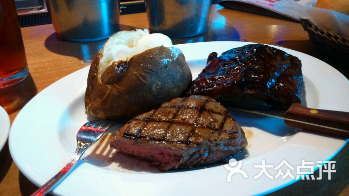 rare steak & rib