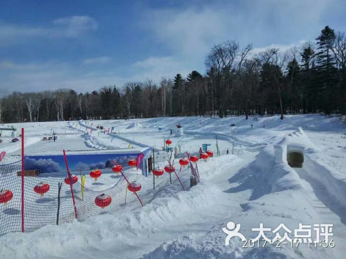 长白山万达弗库伦湖雪上乐园图片 第1张