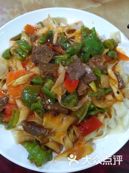 红烧牛肉盖面