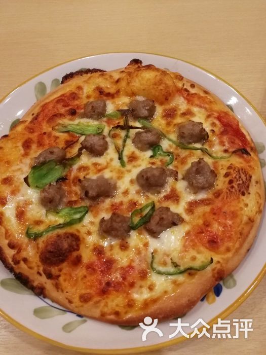 特选牛肉粒披萨