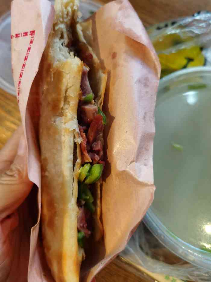 河间驴肉火烧(第3号档口 八方美食城店)