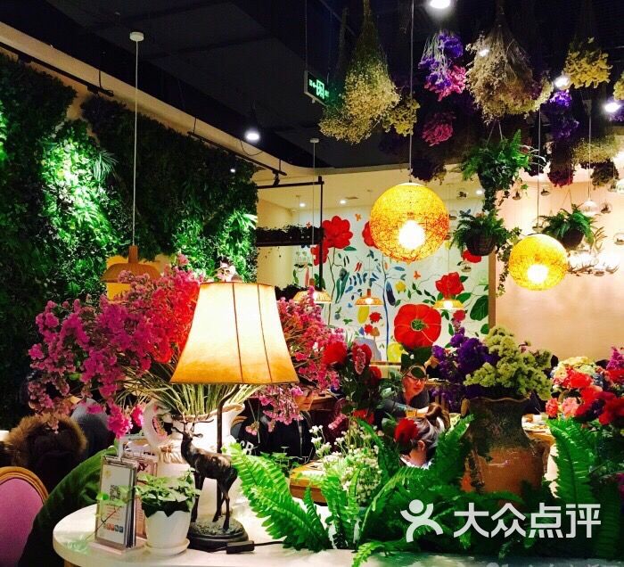 芙洛拉花主题餐厅(近铁城市广场店)-图片-上海美食