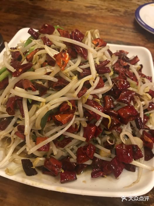 叁宝烤肉(南二环店)酸辣小豆芽图片 - 第18张