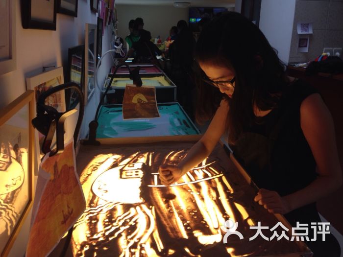 大洲沙画创意体验空间图片 - 第596张