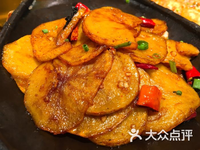 铁板土豆片