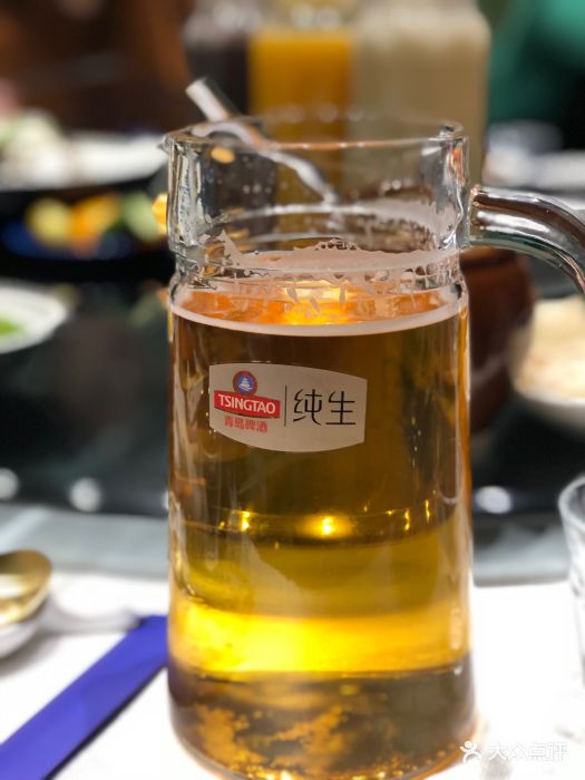 开海红岛海鲜虾水饺(万象城店)纯生扎啤图片