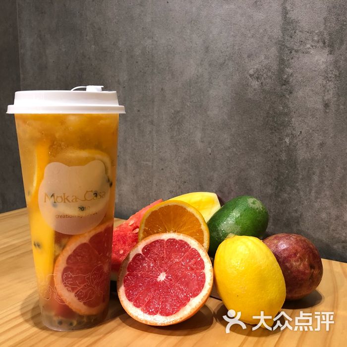 摩家-moka casa大满贯水果茶图片-北京雪糕饮品-大众