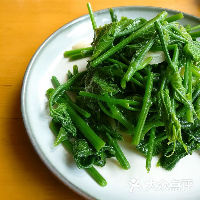 山茶云南菜(中关村店)清炒丝瓜尖图片 - 第3张