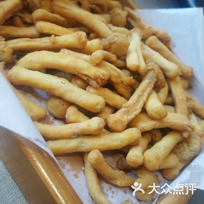 椒盐茶树菇