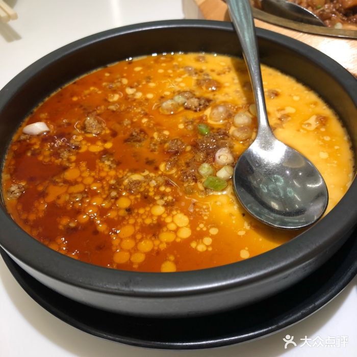 鲜瑶柱肉沫蒸水蛋