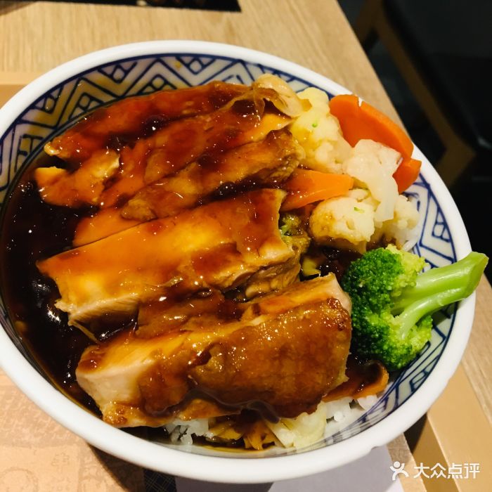 照烧鸡排饭