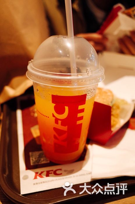 肯德基(长乐北路大润发店)九珍果汁饮料图片 - 第4张