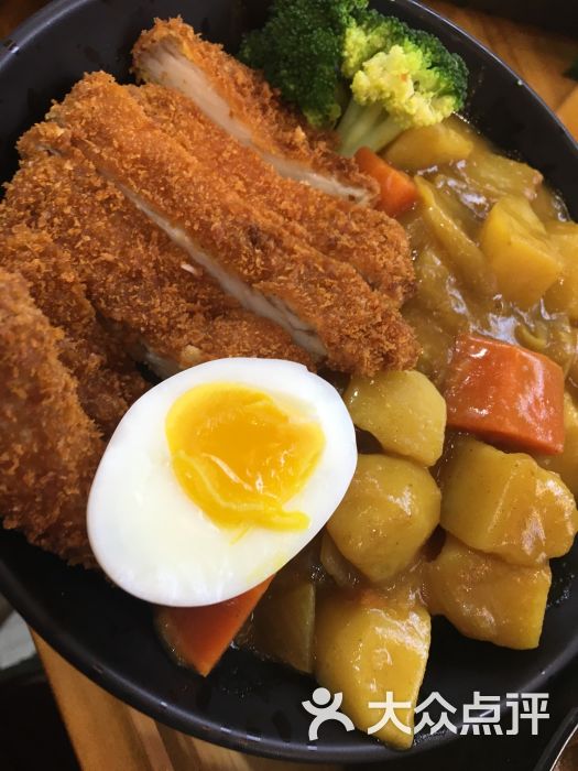 咖喱鸡排饭