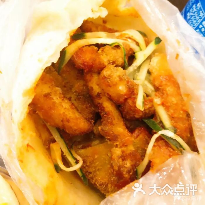 陈记油炸串·大饼夹一切图片 第1张