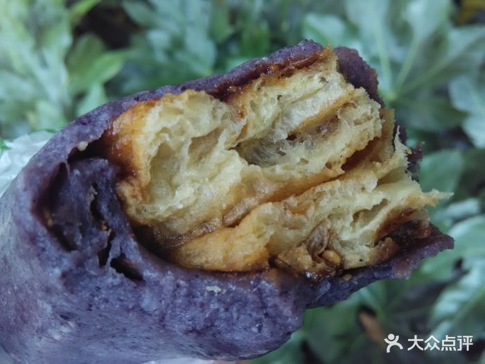英凤烧饵块-紫米饵块