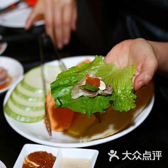 生菜包五花肉