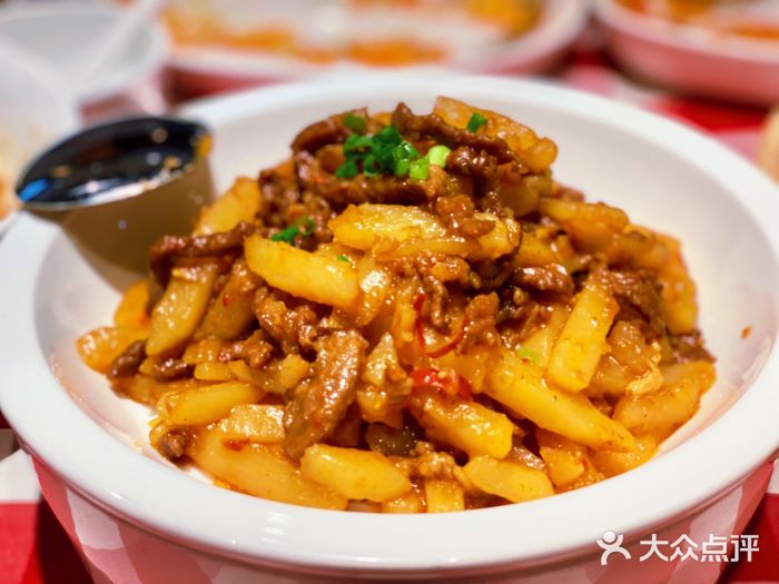 西贝莜面村(方庄店)牛肉土豆条图片