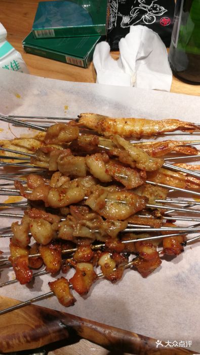 江城老胖串店(长江街店)-烤鸡皮图片-沈阳美食-大众