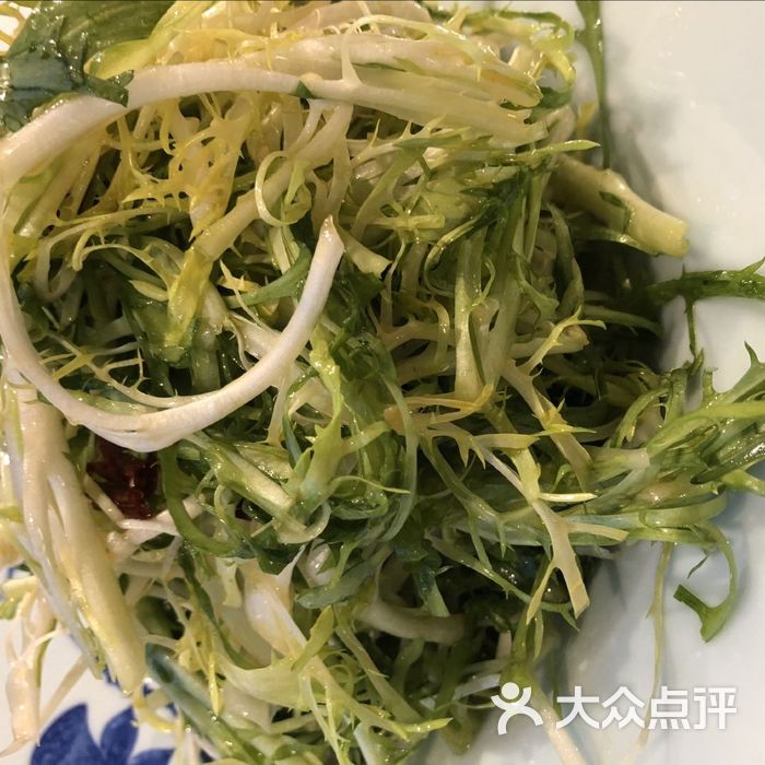 邀月中餐厅凉拌的银丝菜图片-北京川菜/家常菜-大众