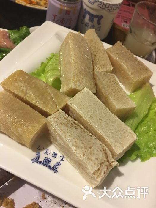 巴蜀隆门火锅-zei成都范儿火锅(南京西路店)冻豆腐图片 第44353张