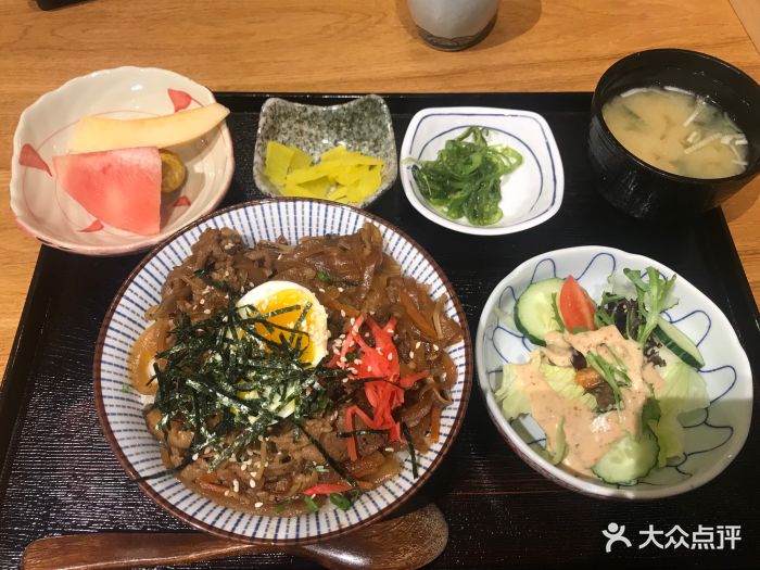 牛丼定食套餐