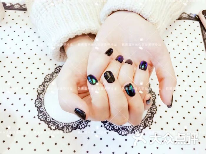 韩美眉半永久定妆美甲沙龙-图片-贵阳丽人-大众