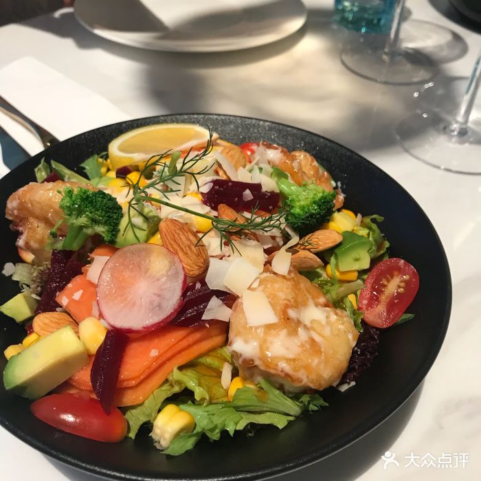 gray whale灰鲸餐厅脆虾木瓜沙拉图片 第32张