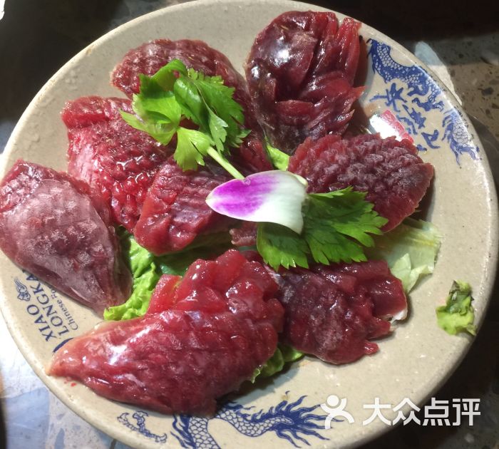 小龙坎老火锅(河西店)菊花郡肝图片 第1张