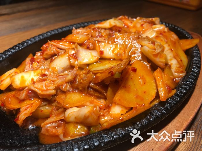 妮妮家的拌饭屋(南洋店)辣白菜炒土豆片图片 - 第7张