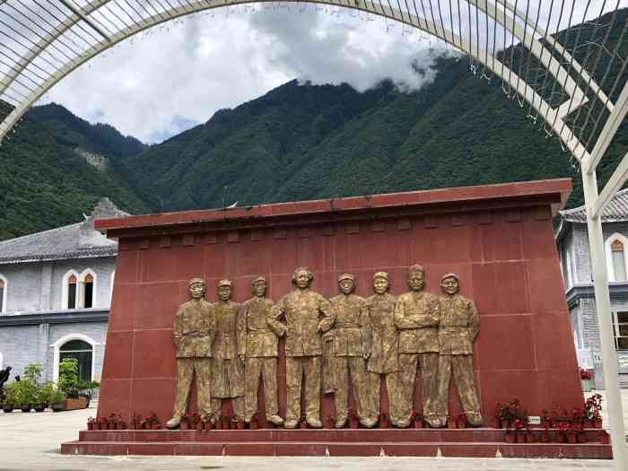 磨西会议旧址-"飞夺泸定桥,书本上学过都知道.可飞夺.