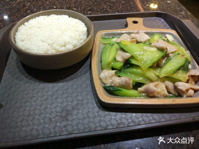 致青春茶餐厅青瓜肉片饭图片 - 第64张