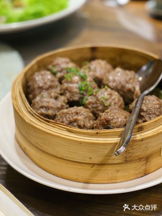 猪肉婆私房菜(容桂总店)二十年陈皮蒸牛肉丸图片