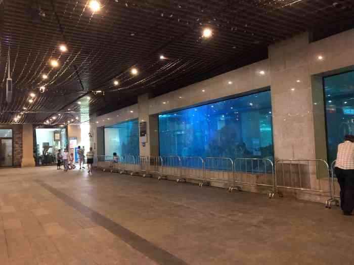 鎏嘉码头水族馆-"去鎏嘉码头吃饭,一楼中央公共区域就