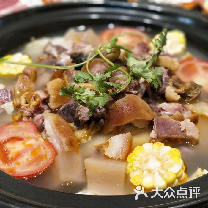 舌尖上的腊猪蹄汤锅火腿图片-北京火锅-大众点评网