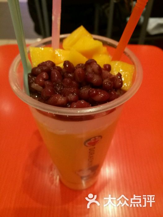 芒果红豆冰