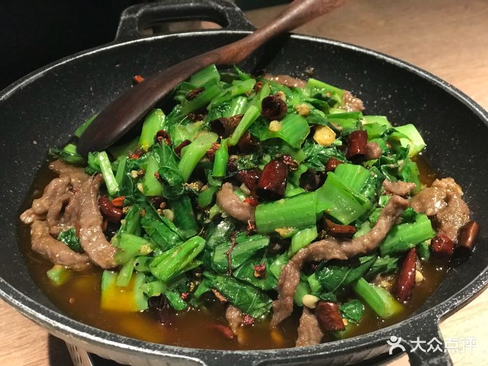 招牌青菜牛肉